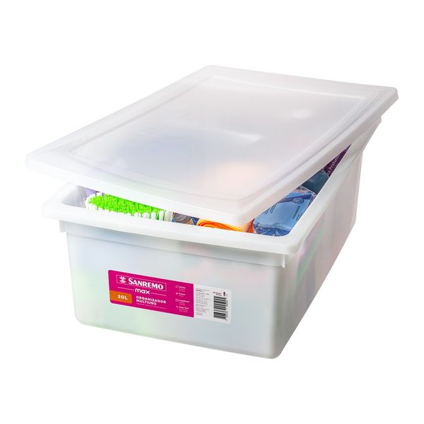 Foto do produto ORGANIZADOR MULTIUSO PLAST SANREMO 20L