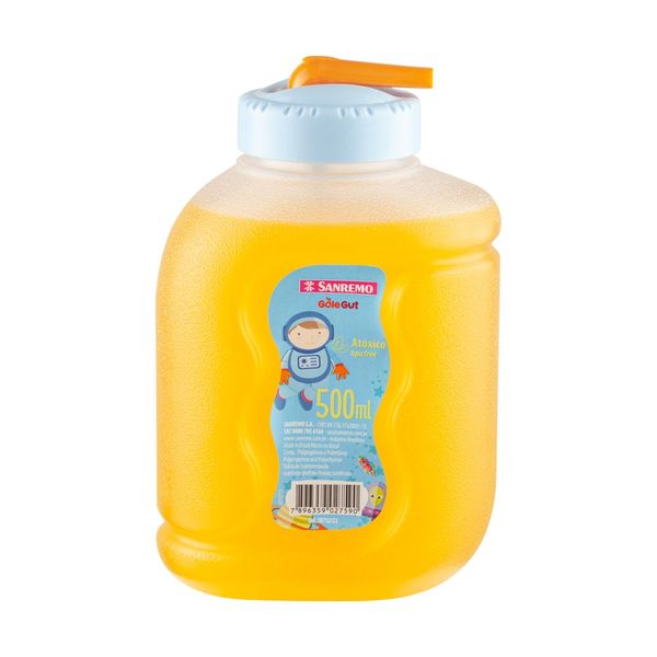 Foto do produto GARRAFA GOLE GUT PLÁSTICO SANREMO 500ML | BOTELLA GOLE GUT PLÁSTICA SANREMO 500ML | SANREMO PLASTIC SIP GUT BOTTLE 17FL OZ