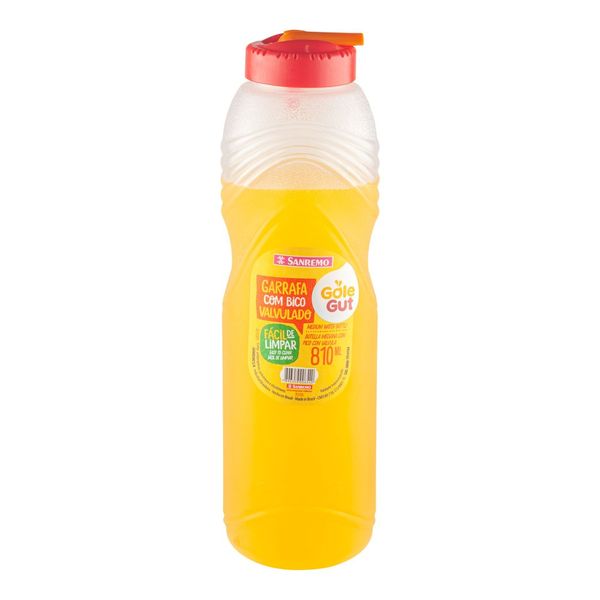 Foto do produto GARRAFA BICO VALV. PLÁSTICA SANREMO 810ML | BOTELLA PICO VALV. PLÁSTICA SANREMO 810ML | SANREMO PLASTIC VALVE SPOUT BOTTLE 27FL OZ