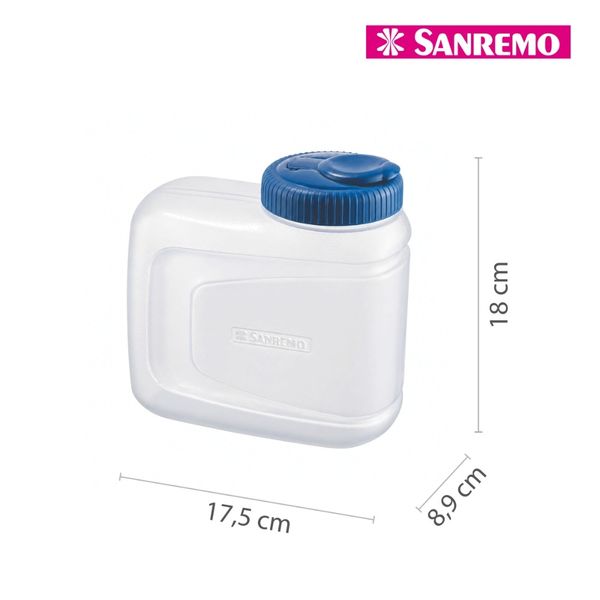 Foto do produto PORTA SABÃO PLÁSTICO SANREMO | PORTA JABÓN PLÁSTICO SANREMO | SANREMO  WASHING POWDER HOLDER