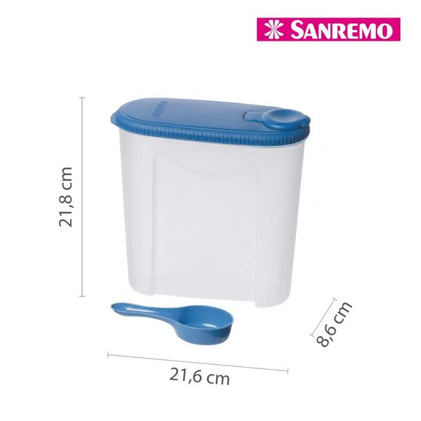 Foto do produto PORTA SABÃO PLÁSTICO SANREMO | PORTA JABÓN PLÁSTICO SANREMO | SANREMO  WASHING POWDER HOLDER