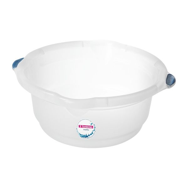 Foto do produto BACIA PLÁSTICA SANREMO 14L | PALANGANA PLÁSTICA SANREMO 14L | SANREMO PLASTIC BASIN 3GAL