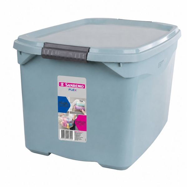 Foto do produto ORGANIZADOR PLÁSTICO SANREMO 29L | ORGANIZADOR PLÁSTICO SANREMO 29L | SANREMO  PLASTIC ORGANIZER 7.6GAL
