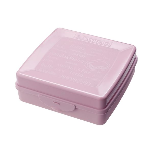 Foto do produto SANDUICHEIRA PLÁSTICA SANREMO | SANDWICHERA PLÁSTICO SANREMO | SANREMO PLASTIC SANDWICH CONTAINER