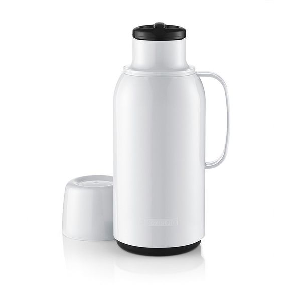 Foto do produto GARRAFA TÉRMICA PLÁSTICA AMAR 1L | TERMO PLÁSTICO AMAR 1L | AMAR PLASTIC THERMAL CARAFE 33.8FL OZ