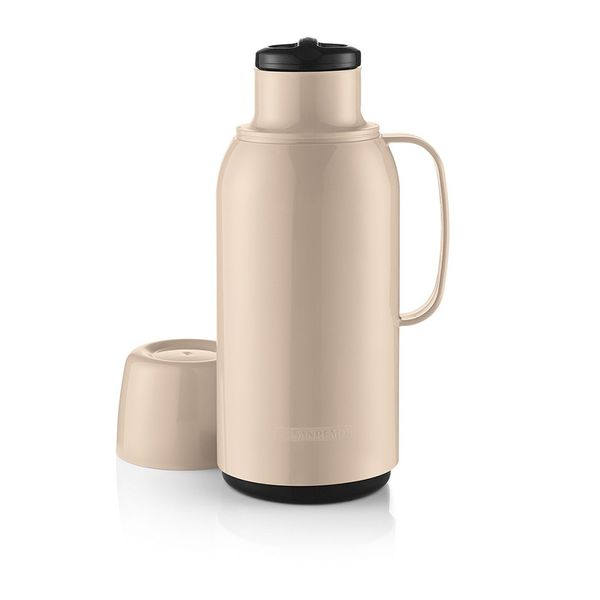 Foto do produto GARRAFA TÉRMICA PLÁSTICA AMAR 1L | TERMO PLÁSTICO AMAR 1L | AMAR PLASTIC THERMAL CARAFE 33.8FL OZ