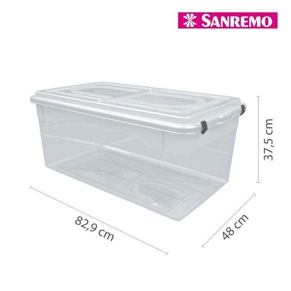 Foto do produto ORGANIZADOR PLASTICO SANREMO 105L