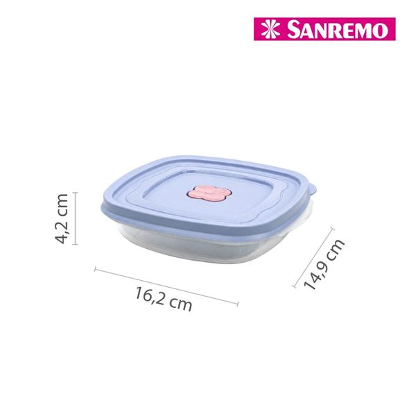 Foto do produto POTE SANDUICHE PLASTICO SANREMO 664ML