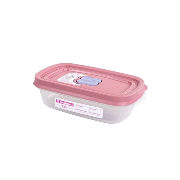 Foto do produto POTE RETANG PLASTICO SANREMO 430ML
