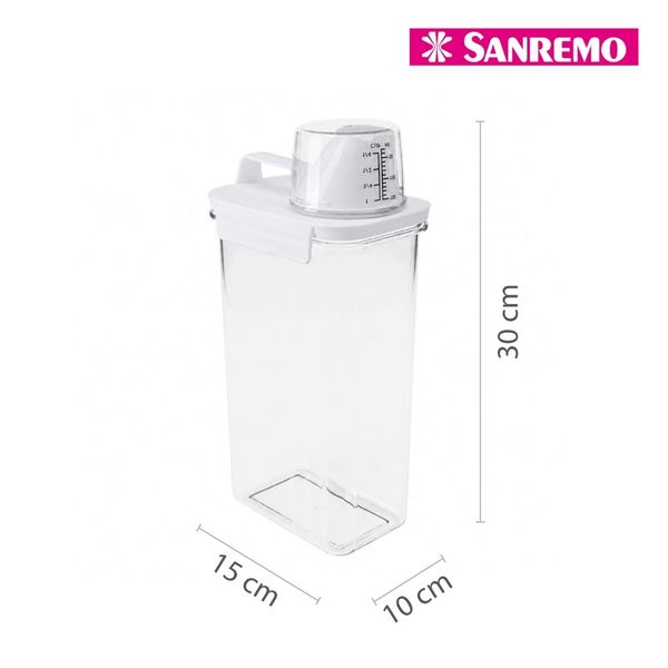 Foto do produto PORTA SABAO PLASTICO PET SANREMO 2,3L