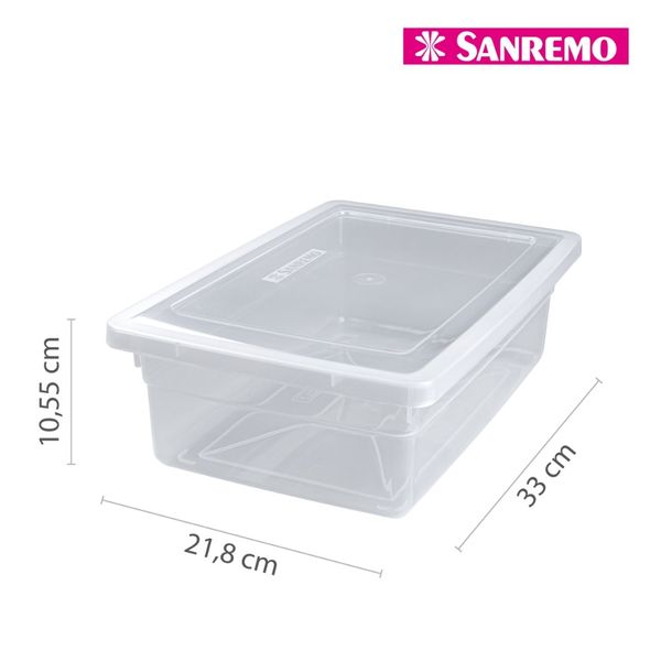 Foto do produto ORGANIZADOR MULTIUSO PLAST SANREMO 5L
