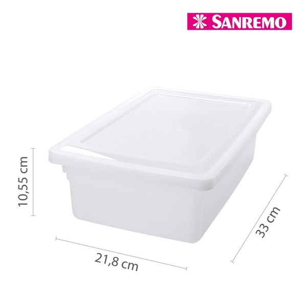 Foto do produto ORGANIZADOR MULTIUSO PLAST SANREMO 5L