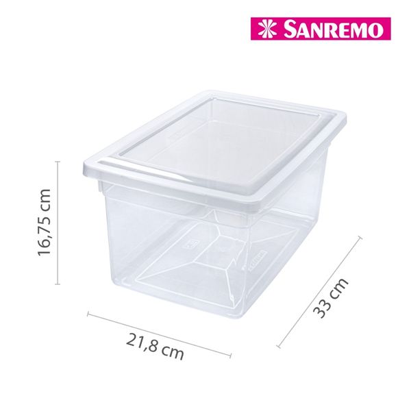 Foto do produto ORGANIZADOR MULTIUSO PLAST SANREMO 8L