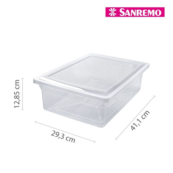Foto do produto ORGANIZADOR MULTIUSO PLAST SANREMO 11L