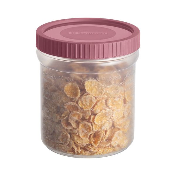 Foto do produto PORTA CEREAL PLÁSTICO SANREMO | PORTA CEREAL PLÁSTICO SANREMO | SANREMO PLASTIC CEREAL HOLDER