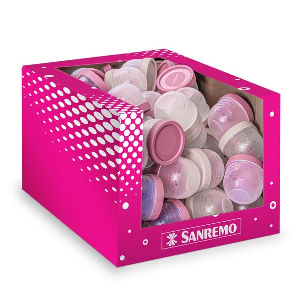 Foto do produto POTE PLASTICO MULTIUSO SANREMO 175ML 78U | HERMETICOS PLASTICO SANREMO 175ML 78 UN | SANREMO PLASTIC CONTAINER 175ML 78 UN