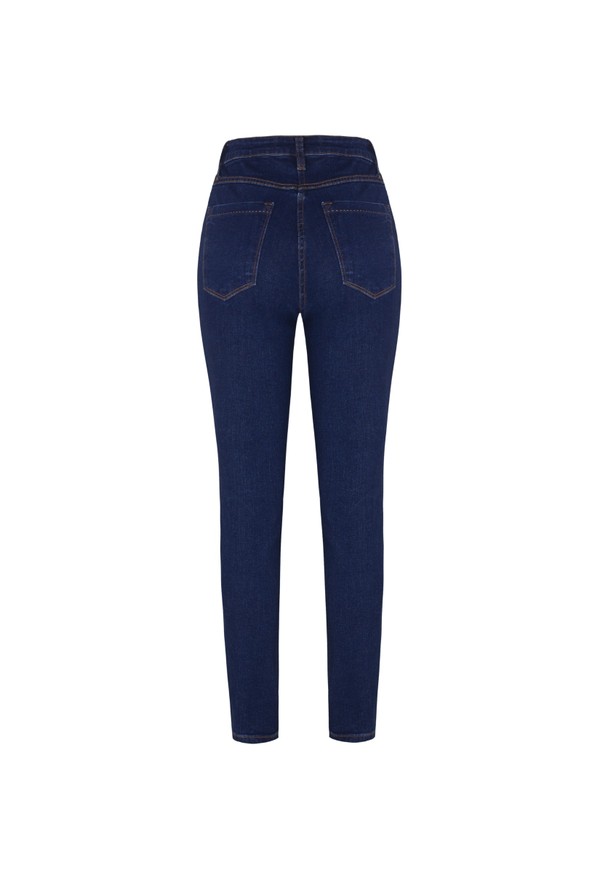 CALCA JEANS SKINNY PAOLA DARK BLUE