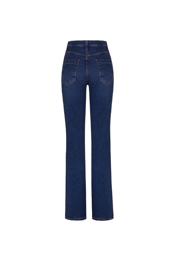 CALCA JEANS BOOT CUT CELINA DARK BLUE