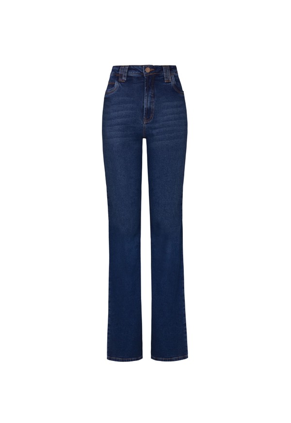 CALCA JEANS BOOT CUT CELINA DARK BLUE