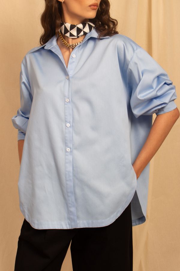 Foto do produto Camisa Bruna Azul 
