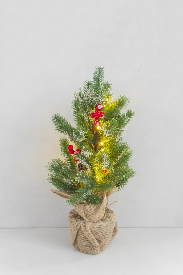 Mini Árvore de Natal com Luz