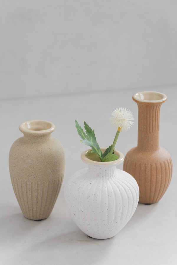 Kit Mini Vasos Ceramic