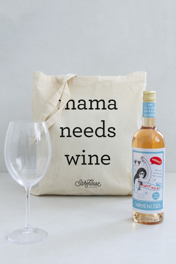 Kit Dia Das Mães Mama Needs Wine