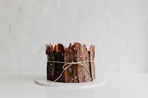 Foto do produto bolo lascas de chocolate