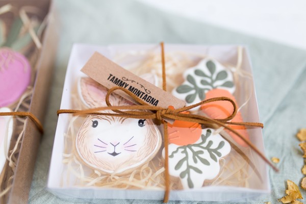 Foto do produto cookie box set - carrots and rabbit