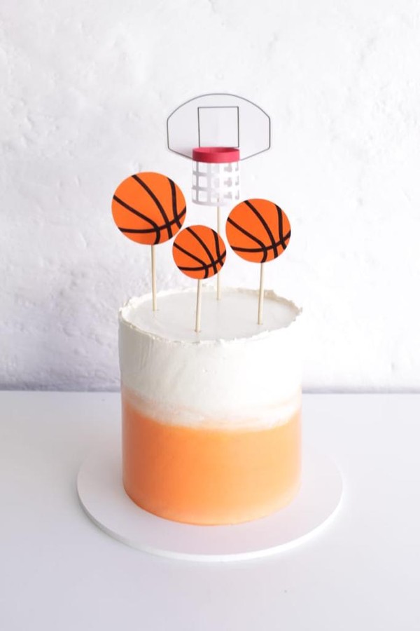 Foto do produto bolo basquete