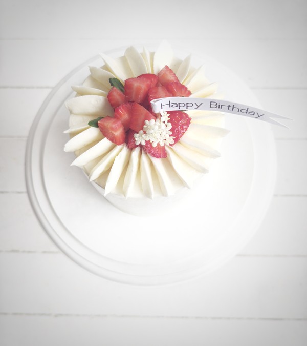 Foto do produto mini bolo - morangos
