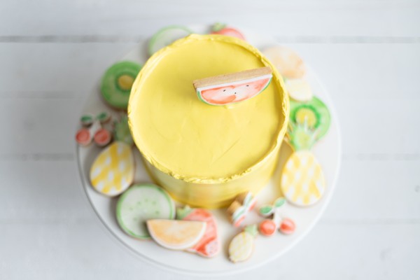 Foto do produto frutas citricas cake