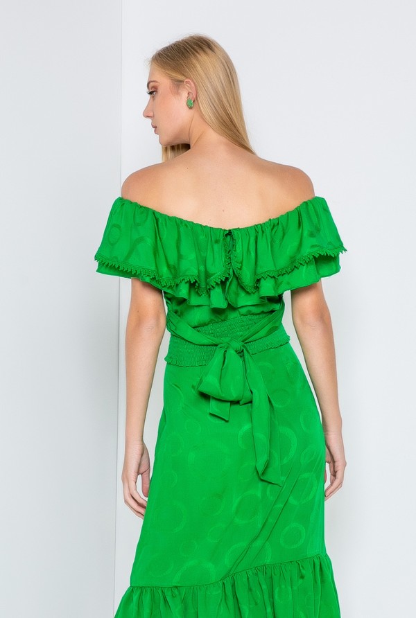 Foto do produto Blusa Ombro a Ombro Emerald
