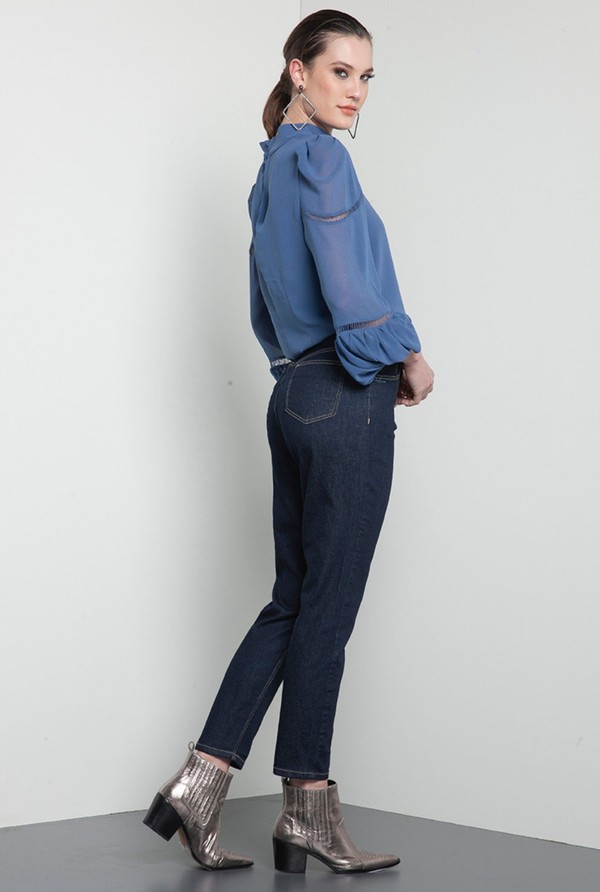 Foto do produto Calça Skinny Blue Jeans