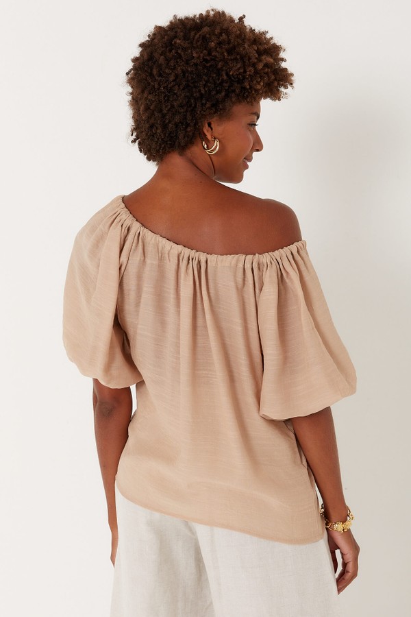 Foto do produto blusa ombro a ombro regulável evie
