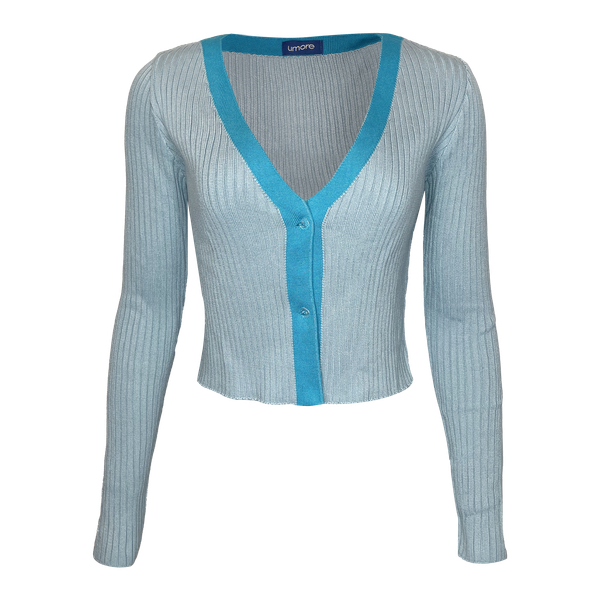 Foto do produto cardigan blue ice | blue ice cardigan