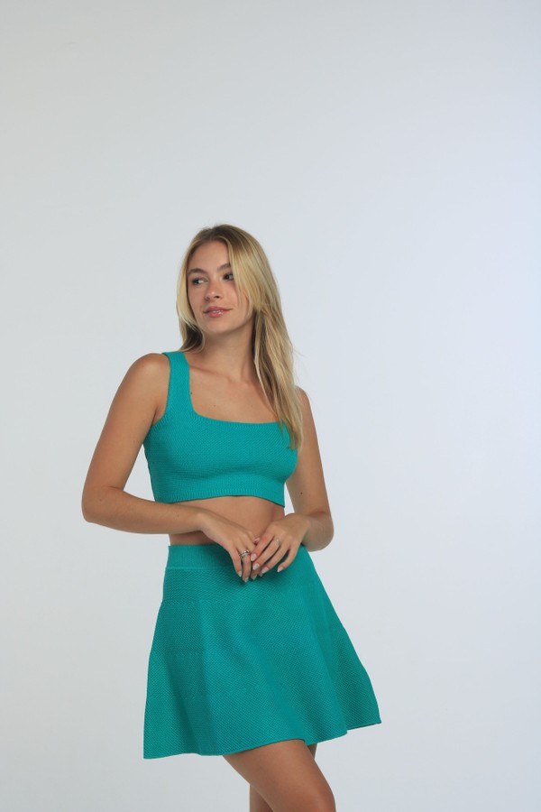 Foto do produto saia touch green | touch green skirt