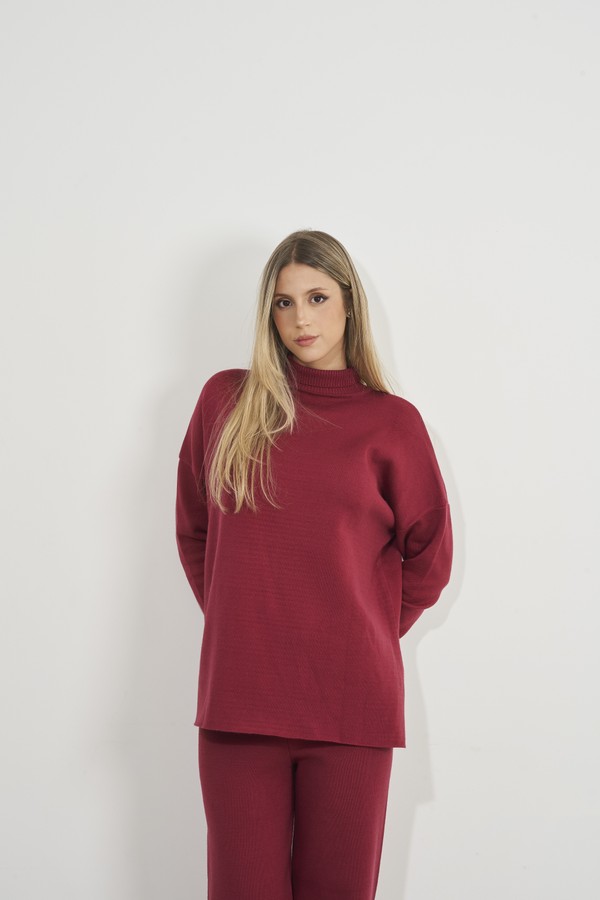Foto do produto sweater mellow burgundy