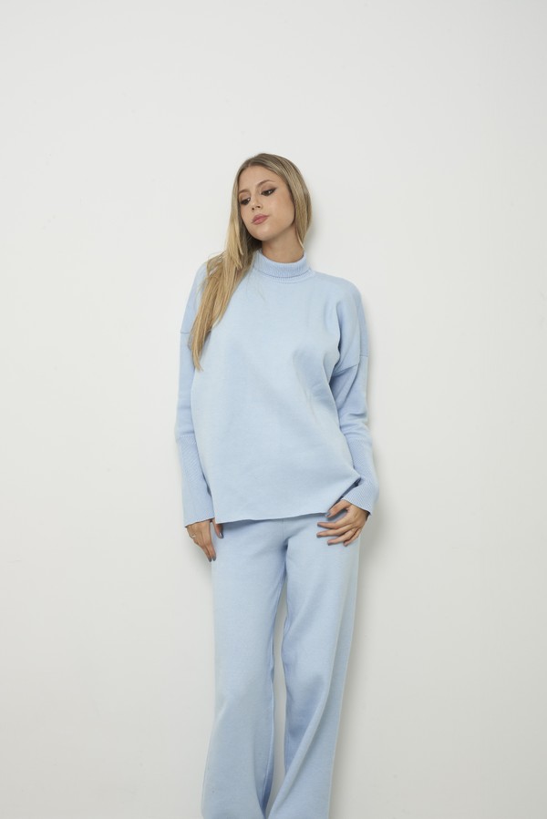 Foto do produto sweater mellow baby blue