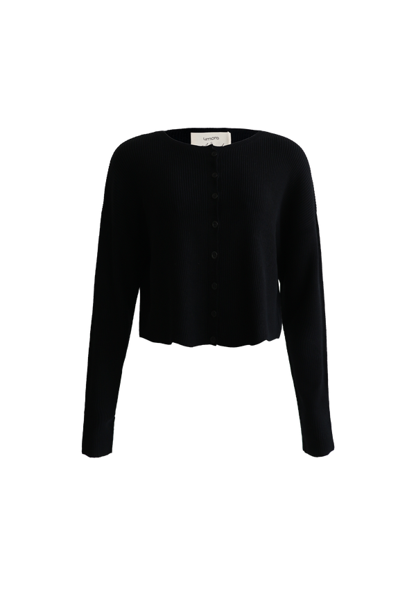 Foto do produto cardigan slim black