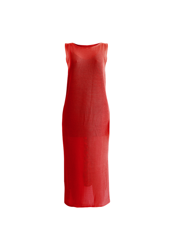 Foto do produto vestido fishing radiant red