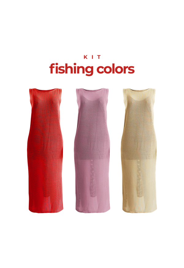 Foto do produto kit fishing colors