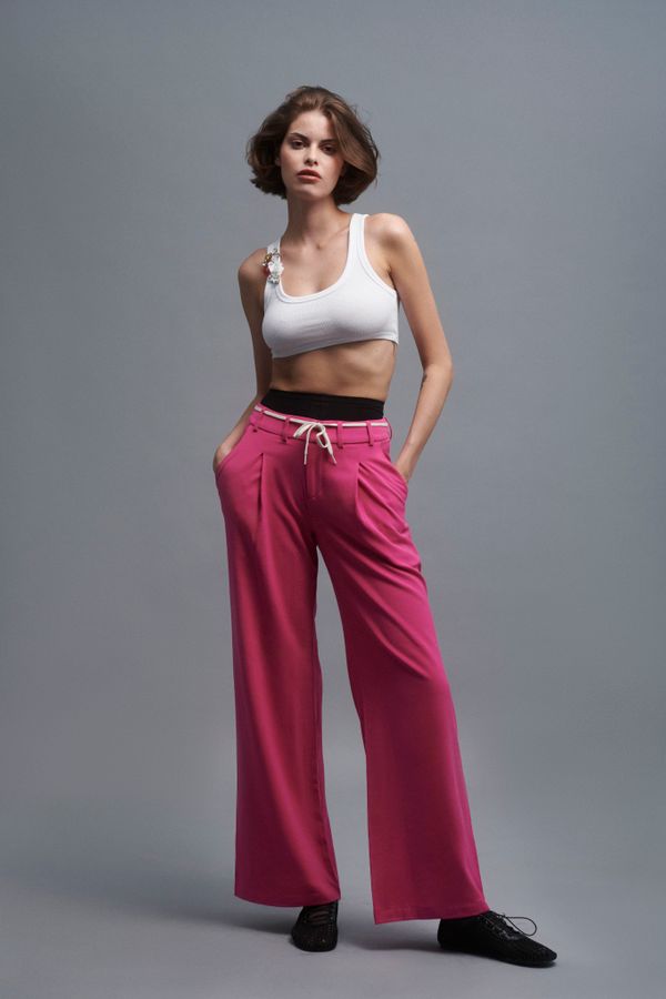 Calça de alfaiataria Ed.#2 - Rosa