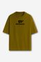 Camiseta Oversized Basic Iron Skull - Verde Militar