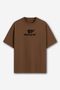 Camiseta Oversized Basic Iron Skull - Caramelo