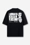 Camiseta Oversized Lagrimas - Preta