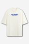 Camiseta Oversized Skull - Off white