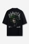 Camiseta Oversized Medusa - Preta