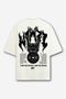 Camiseta Oversized Beast - Off white