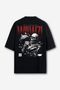 Camiseta Oversized Hardcore Lifter - Preta